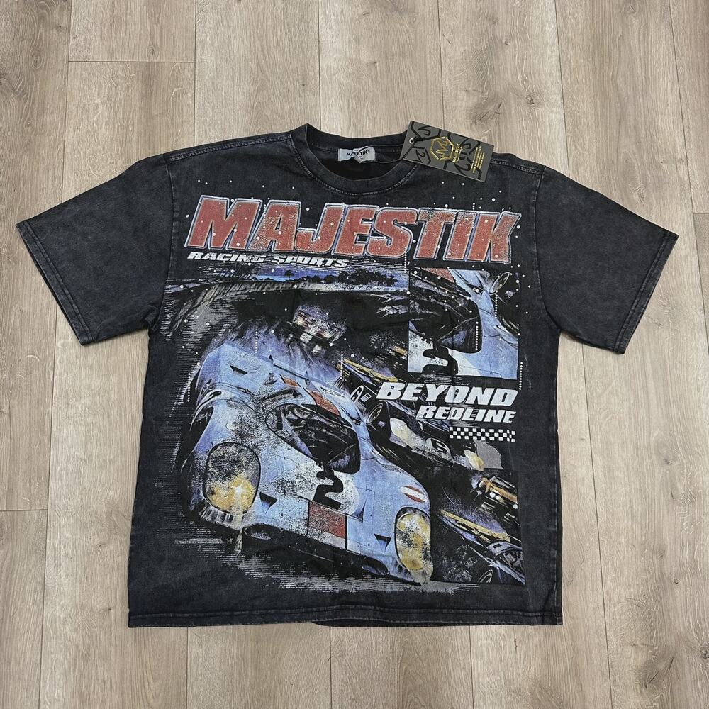 Majestik Beyond Redline Graphic Oversize Tee T shirt Size XXL 2XL SF